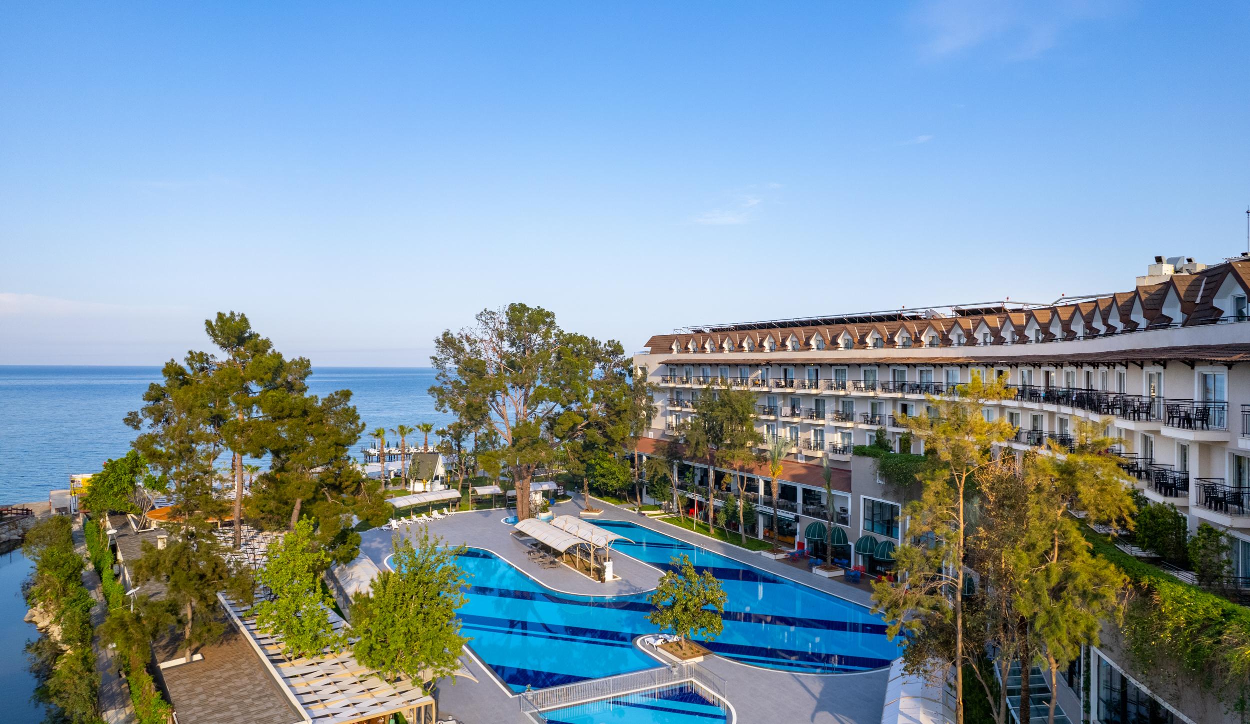 Alkoclar Exclusive Kemer Otel Bagian luar foto